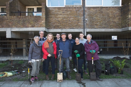 Cressingham rain gardens on the Lost Effra project