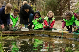 Centre for Wildlife Gardening outdoor education (credit Penny Dixie)