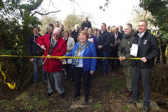 Opening ceremony Huckerbys Meadows
