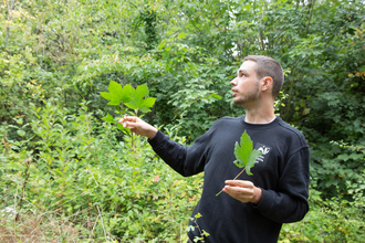 Edwin at Birdbrook Nature Reserve 