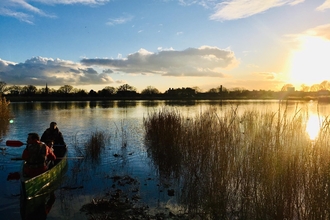 Woodberry Wetlands winter sunset