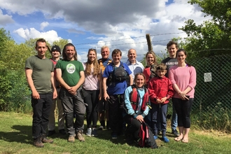 Volunteers at Brent Reservoir