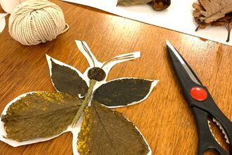 Butterfly crafting 