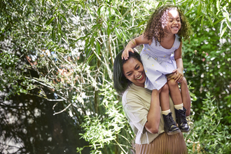 Family at Camley Street Natural Park