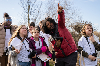 Flock Together Academy at Walthamstow Wetlands Credit Aaron Hettey