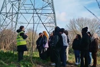 Seeding Change Workshop at Walthamstow Wetlands.