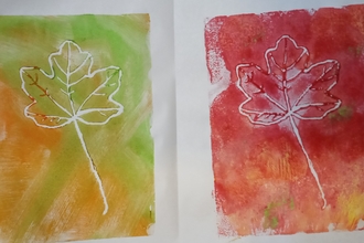 leaf print
