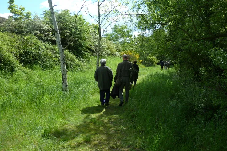People walking in Gunnersbury Triangle