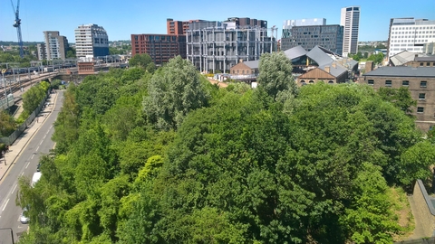 Camley Street aerial
