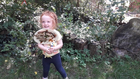 Nature Crafts at London Wildlife Trust. Abi March