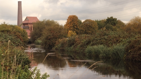 Walthamstow Wetlands Engine House view