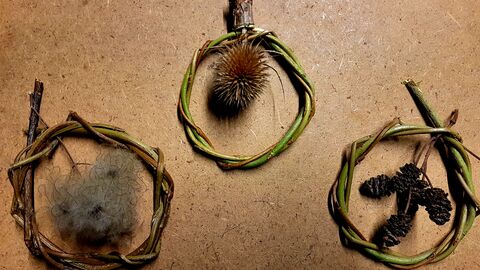 Winter crafts for adult workshop