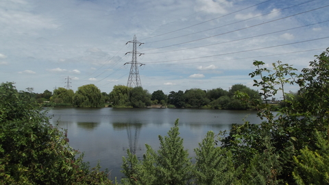 A reservoir at Walthamstow Wetlands