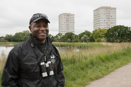 London Wildlife Trust ambassador David Lindo