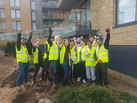 Volunteer workday at Kidbrooke