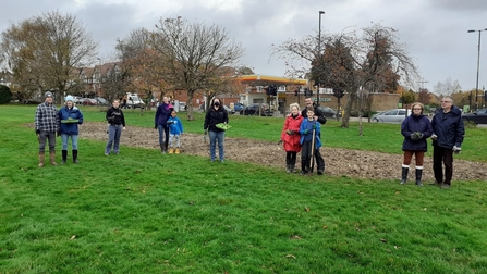 Planting event with Friends of Sanderstead Rec. Ground