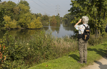 Birdwatching at Walthamstow Wetlands