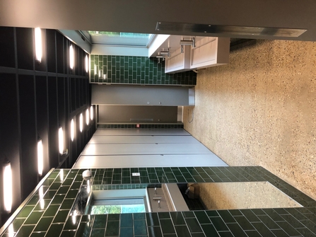 Interior of Camley St - bathroom