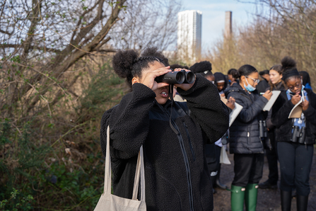 Flock Together Academy at Walthamstow Wetlands Credit Aaron Hettey