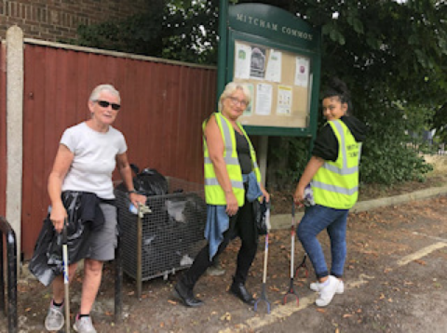 Litter picking 