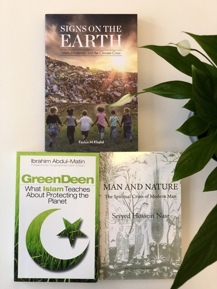 Books about Islam and the environment.  