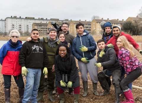 Practical conservation at Woodberry Wetlands