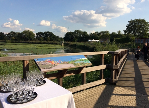 Woodberry Wetlands Weddings Drinks Reception