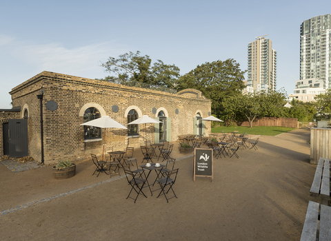 Coal House Cafe at Woodberry Wetlands