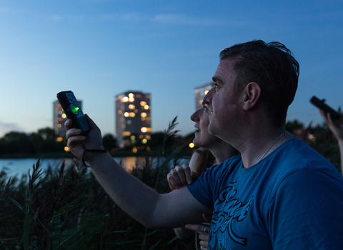 Bat walk at Woodberry Wetlands 